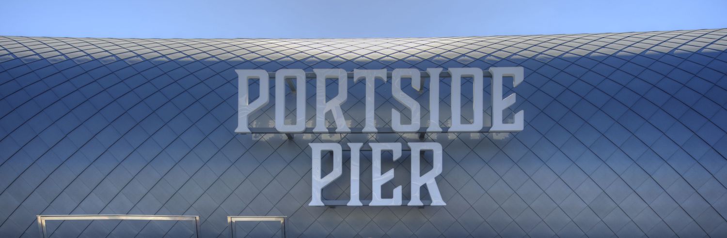Portside Pier sign